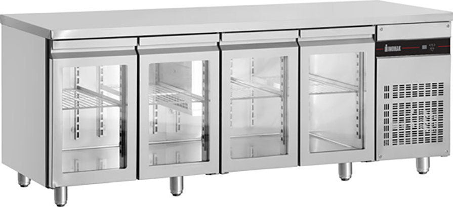 ANVIL Glass door undercounter fridge 2240mm