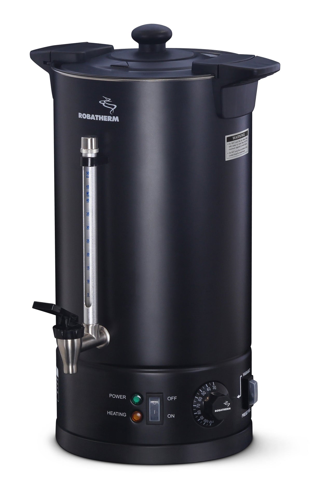 UDB10VP - Robatherm Hot Water Urn Black 10Lt