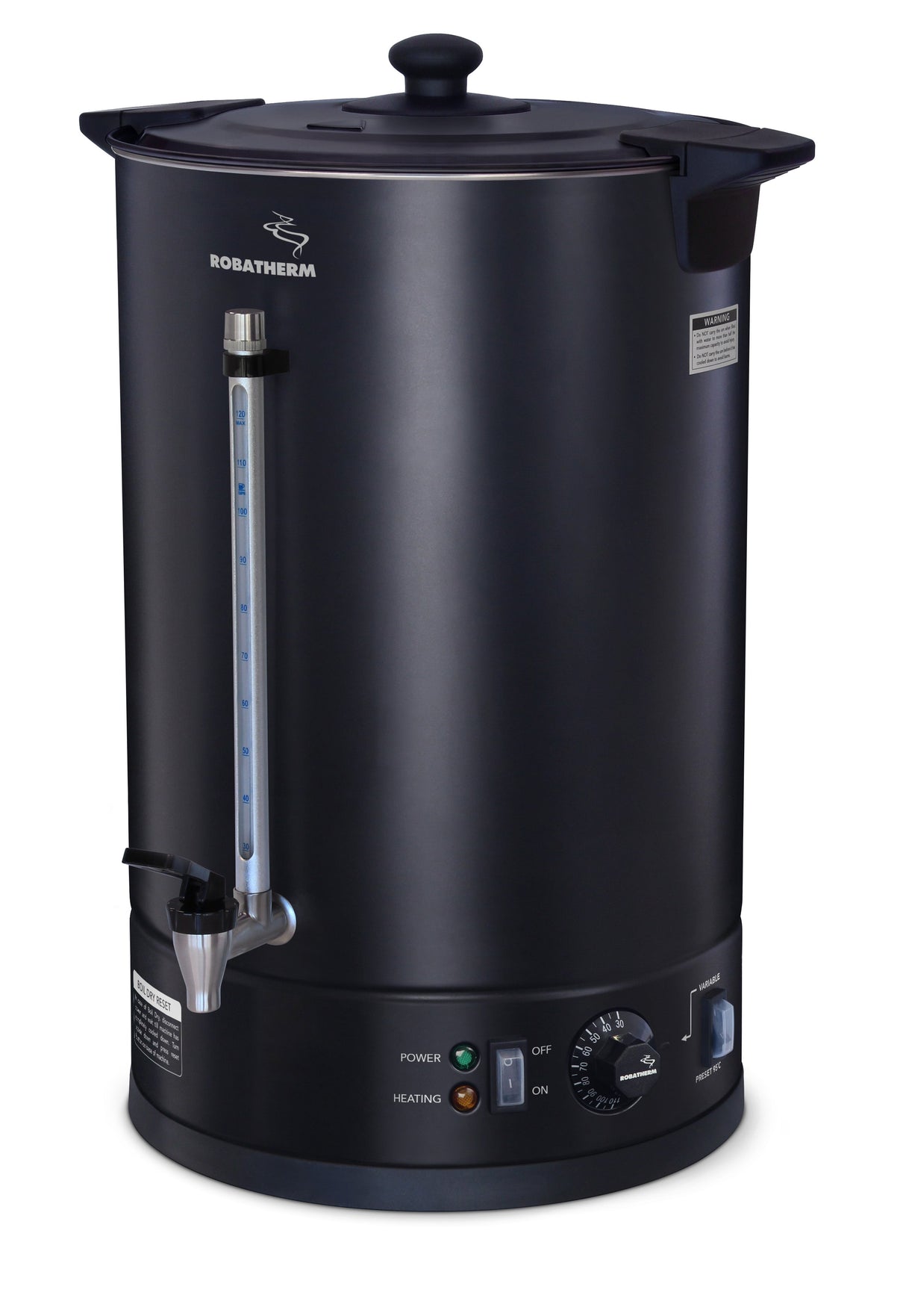 UDB20VP - Robatherm Hot Water Urn Black 20Lt