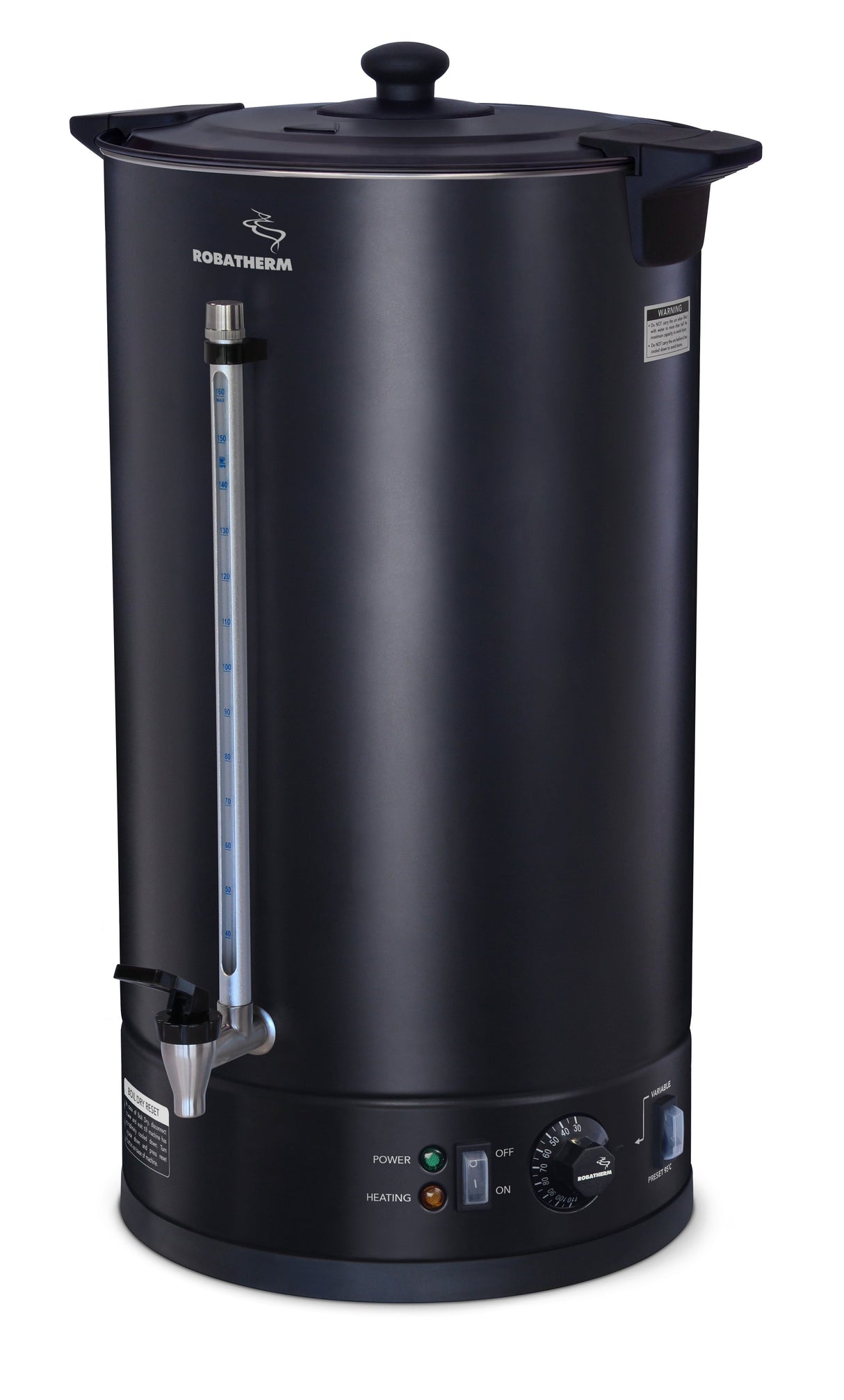 Robatherm Hot Water Urn Black 30Lt
