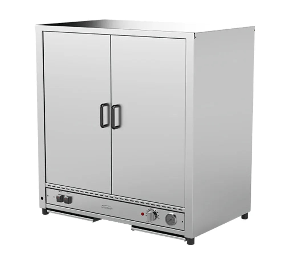 Woodson W.PIP200SFB Pro Series Glass Sliding Doors Pie Display