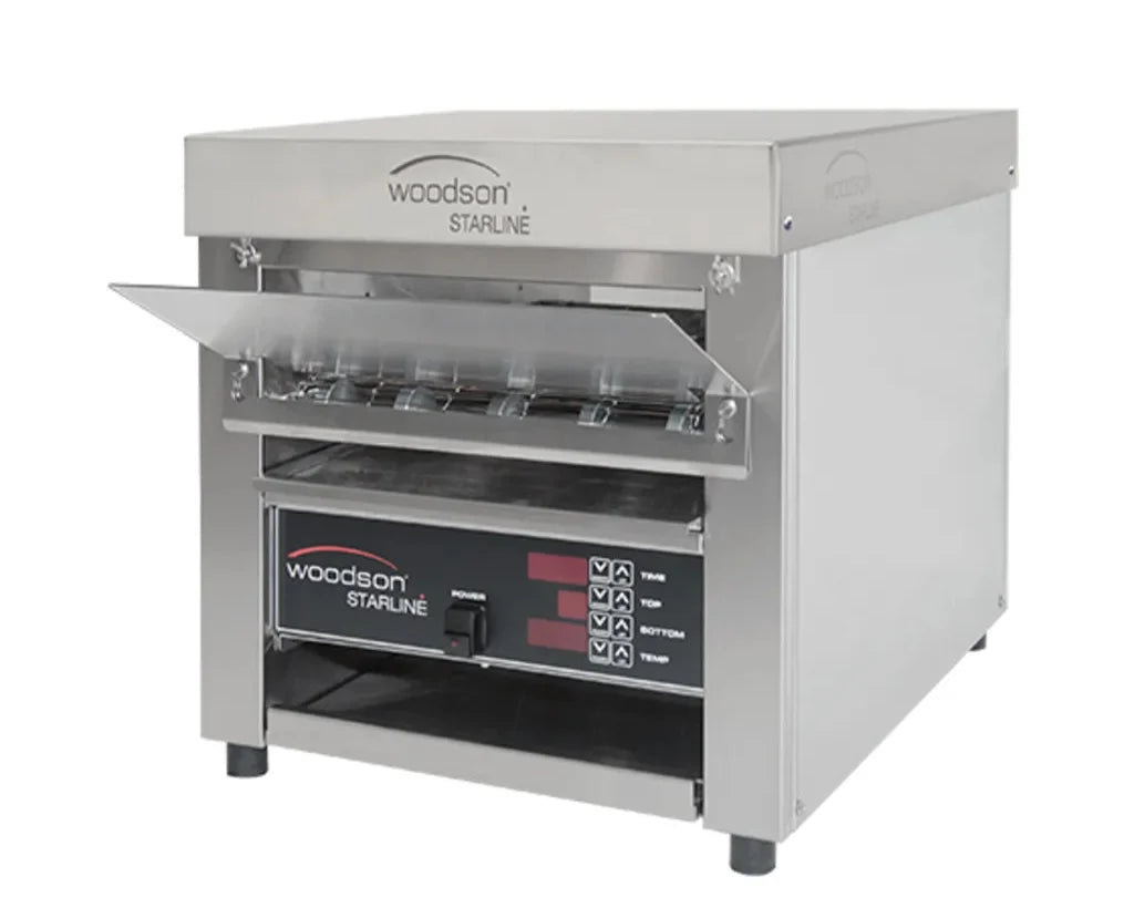 Woodson W.CVT.BUN.25 Starline Bun 25 Conveyor Toaster Oven Conveyor Toaster Oven