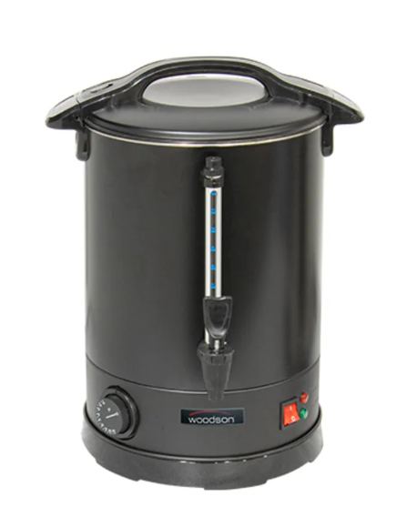 Woodson W.URN10B 10 Liter Black Matte Hot Water Urns Water Urn
