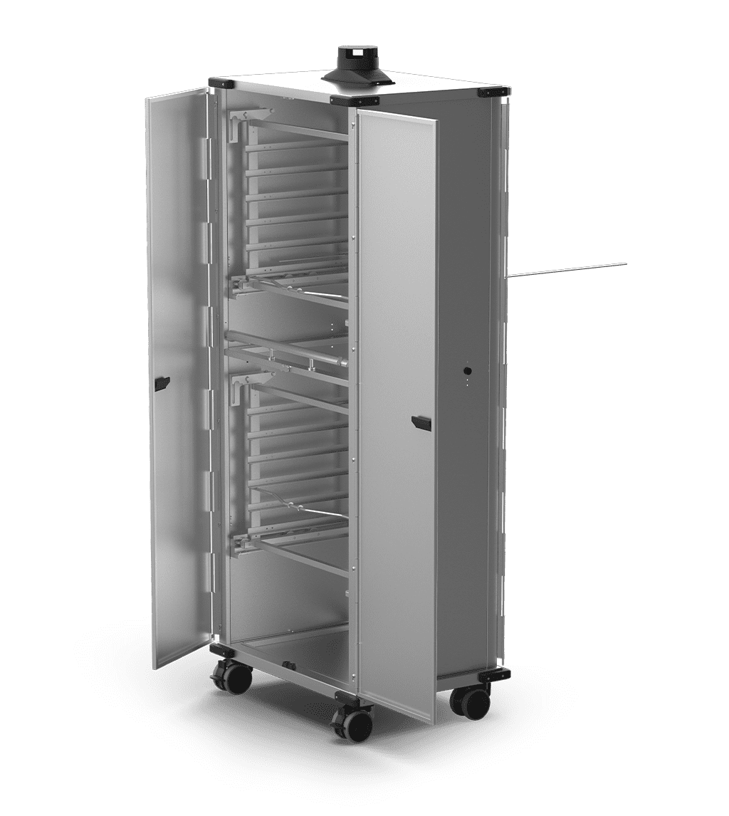 UNOX Quick.Load Trolley 6+6 with Doors (XWBYCN-12EU-D)