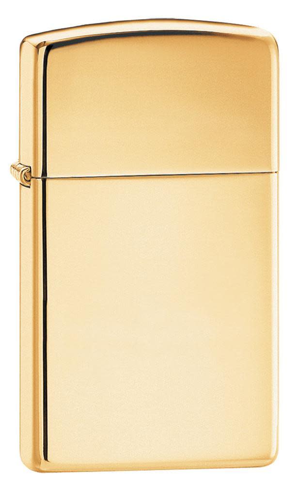 91654B - Zippo Slim High Polished Brass