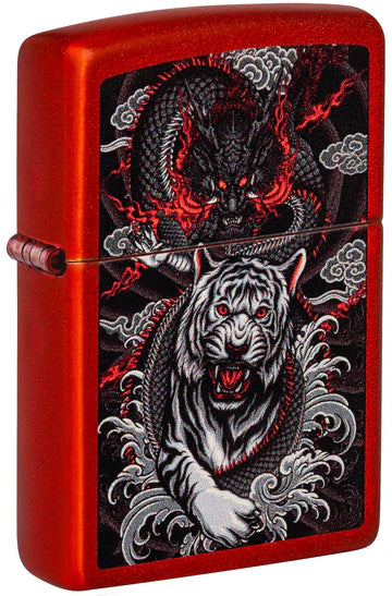 98933 - Zippo Dragon Tiger Design