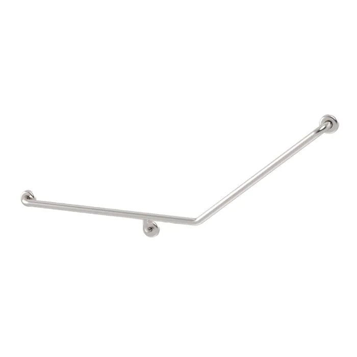 3monkeez CF-077-RH-SS Angled Grab Rail I Right Hand I 700mm x 700mm