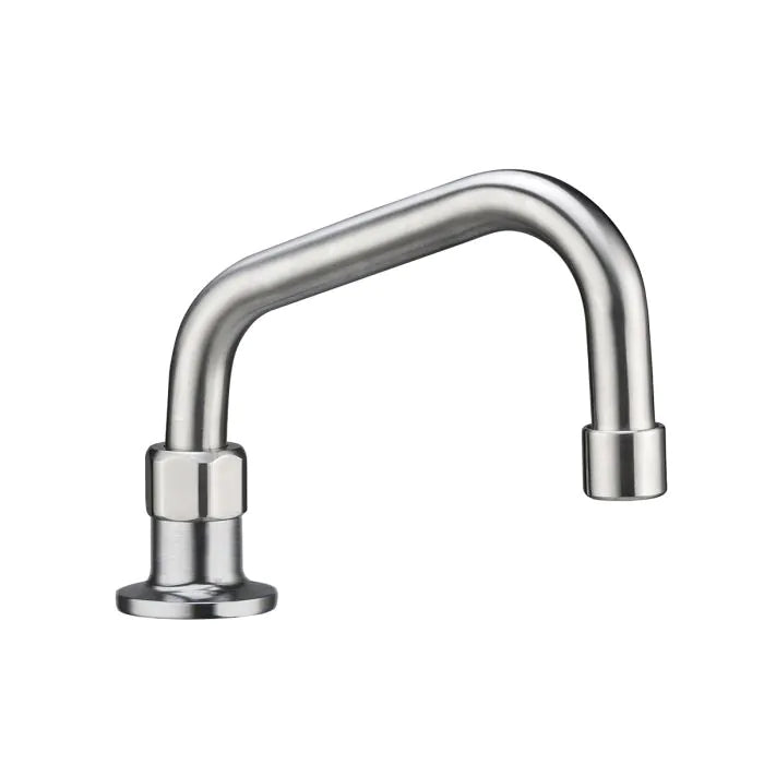 3monkeez T-3MHO06 Stainless Steel Bench Mount (No Stops) I 6" Spout