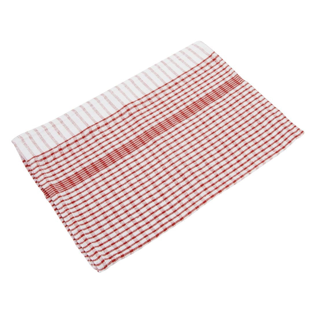 CC595 - EDLP - Vogue Wonderdry Tea Towels Red - 760x510mm 30x20" (Pa