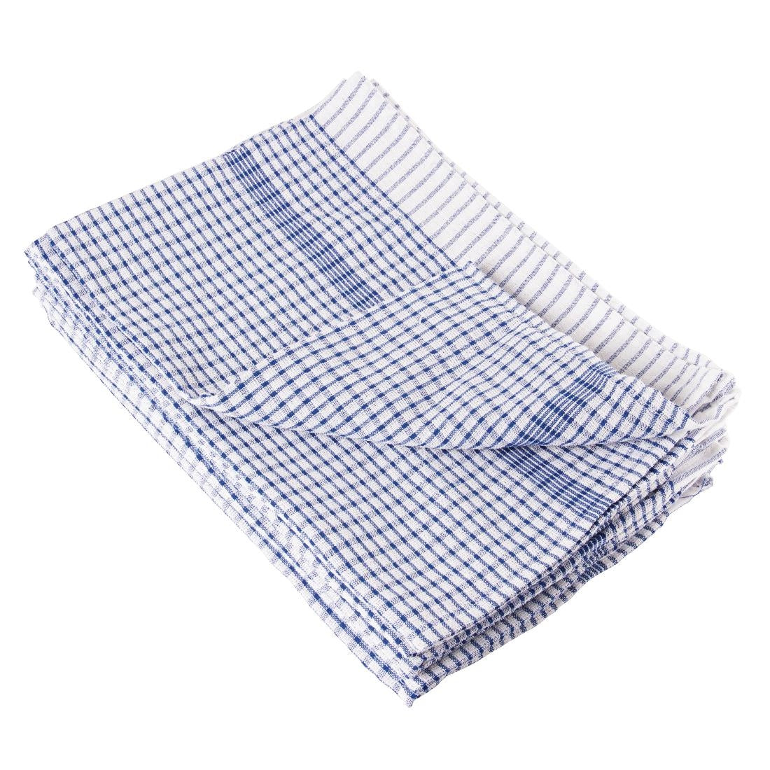 CC596 - Vogue Wonderdry Tea Towels Blue - 760x510mm 30x20" (Pack 10)