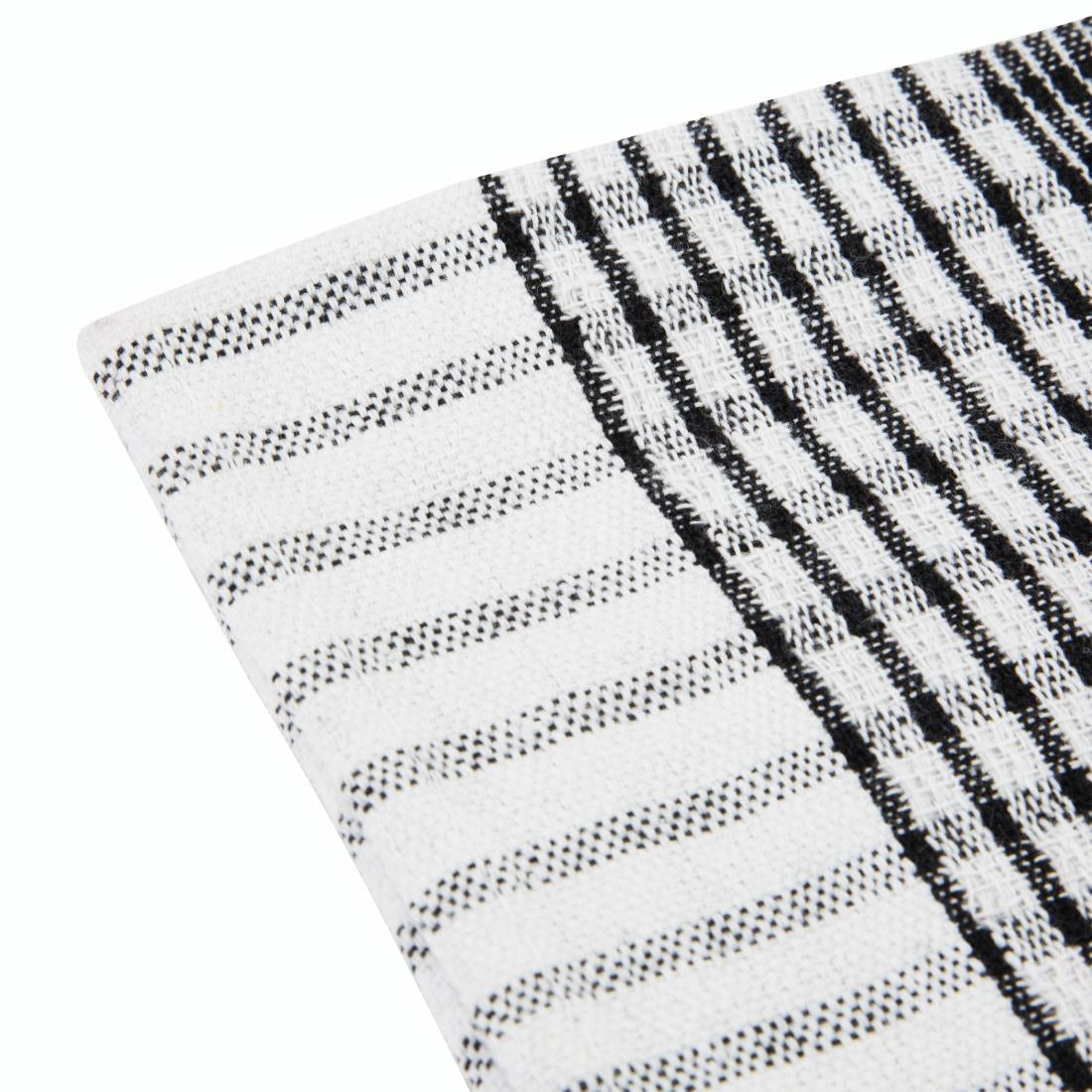 CC597 - EDLP - Vogue Wonderdry Tea Towels Black - 760x510mm 30x20" (