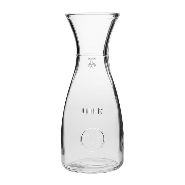 Carafe-1Lt Embossed