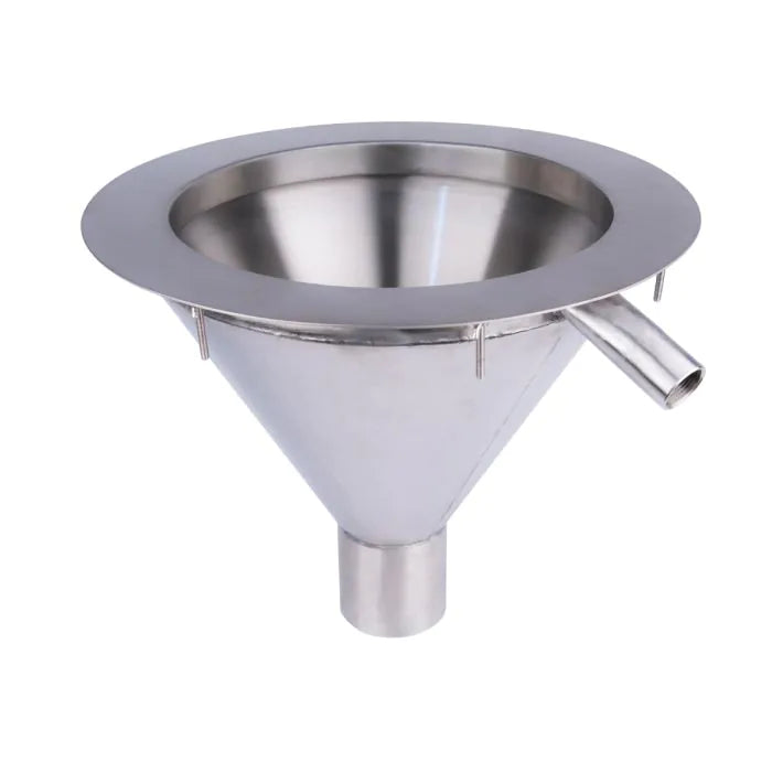 3monkeez FRSC-DI450-304 Conical Flushing Rim Sink I 450mm I 304 Grade Stainless Steel
