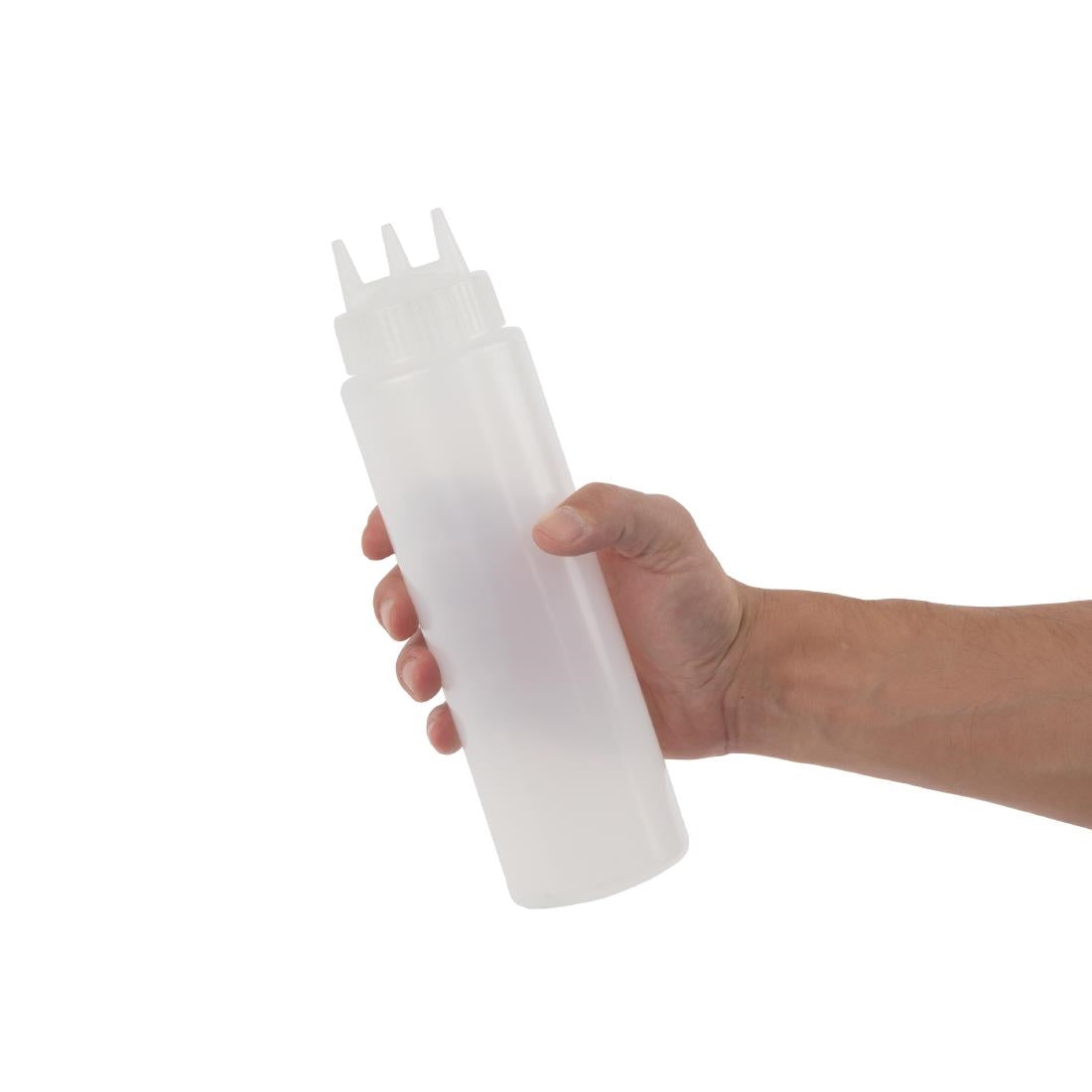 CW725 - Vogue Squeeze Bottle Clear 3 Nozzle - 681ml 23fl oz