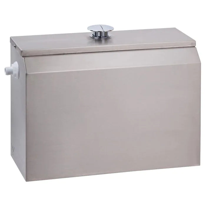 3monkeez AB-CIS-DCDF-SE-L Disabled Compliant Dual Flush Cistern Stainless Steel I Left Side Entry