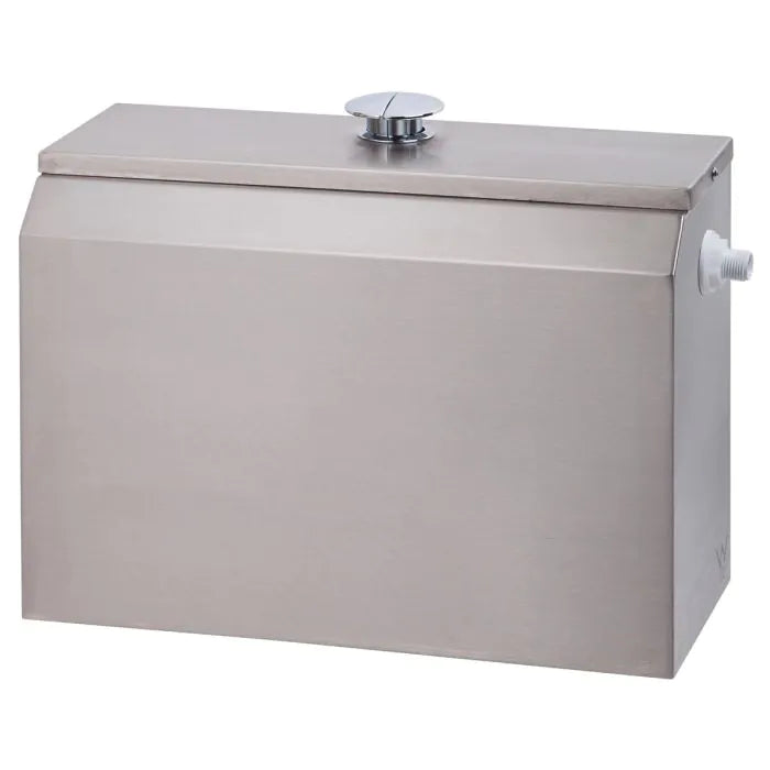 3monkeez AB-CIS-DCDF-SE-R Disabled Compliant Dual Flush Cistern Stainless Steel I Right Side Entry