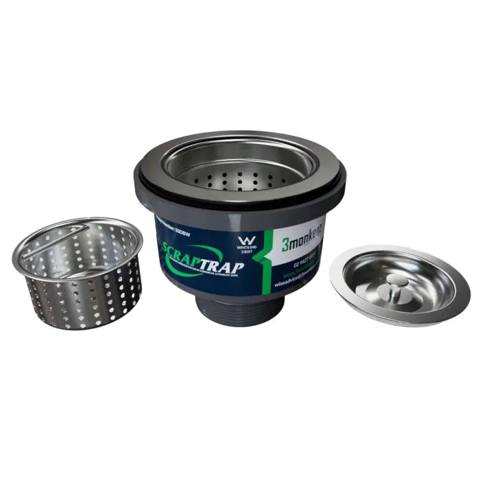 3monkeez SSDBW Domestic Sink Waste Arrestor (90mm)