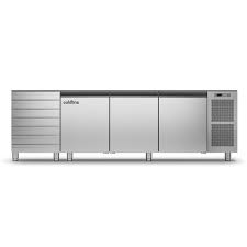 Coldline TZS17/1MC 3 Door with Drawer Pizza Preparation Counters - Without Top