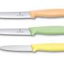 3 Piece Paring/Peeler Set Orange/Green/Yellow