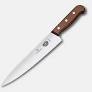 Cooks-Carving Knife, Wavy Edge 22cm - Wood
