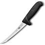 Boning Knife, Straight Narrow 15cm - Black