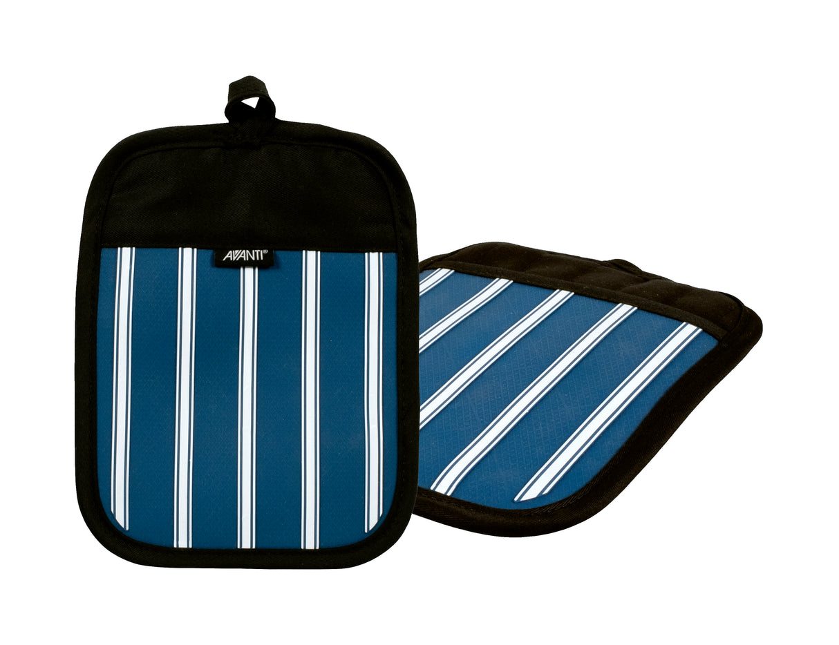 Silicone Pot Holder - Butcher Stripe