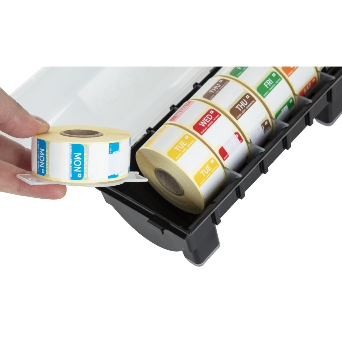 GH473 - Hygiplas Day of the week Removable labels starter Kit 1'' (inc Dispenser) - image 5