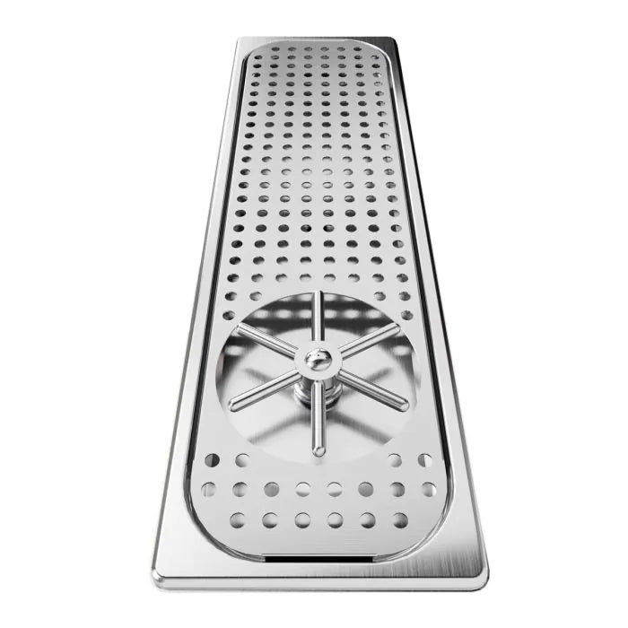 3monkeez R-PR-SJD600 Glass/Milk Jug Rinser with Drain Tray