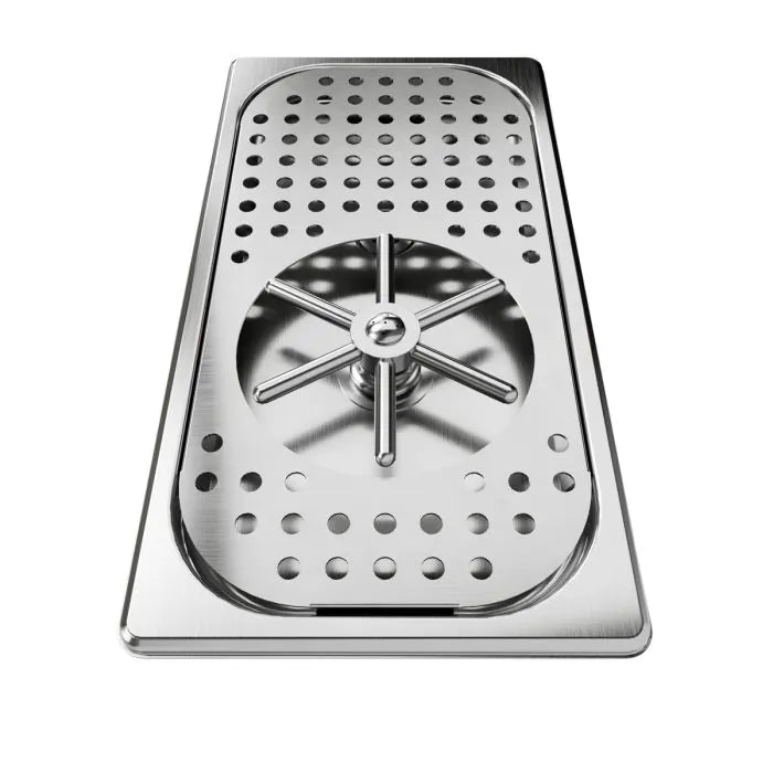 3monkeez R-PR-SJD300 Glass/Milk Jug Rinser with Drain Tray Success