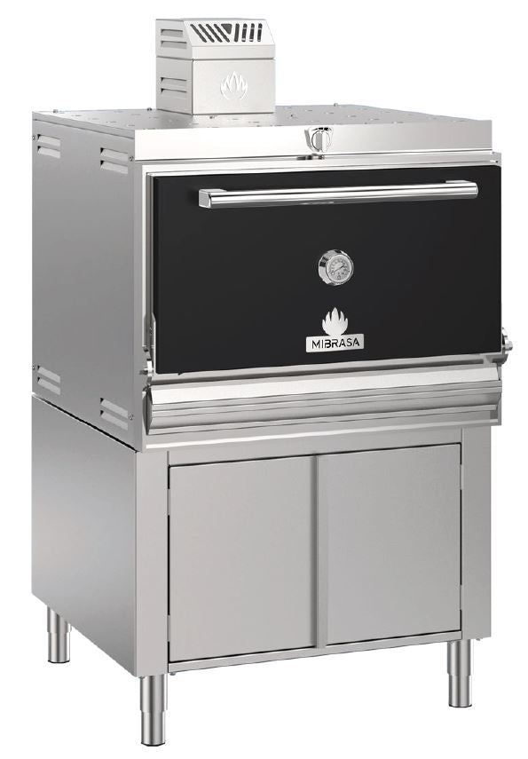 Mibrasa HMB-AB-160 Charcoal Oven With Cupboard- One Grill Shelf And Standard Accessories