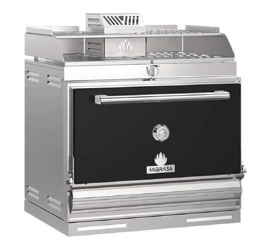 Mibrasa HMB-SB-110 Charcoal Oven With Heating Rack- One Grill Shelf And Standard Accessories