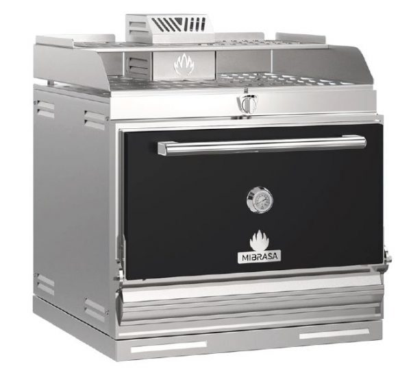 Mibrasa HMB-SB-160 Charcoal Oven With Heating Rack- One Grill Shelf And Standard Accessories