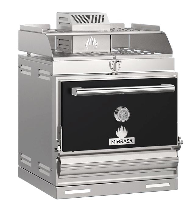 Mibrasa HMB-SB-75 Charcoal Oven With Heating Rack- One Grill Shelf And Standard Accessories