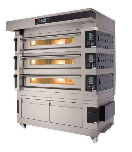 Moretti COMP S125E/3A/L series S I 3 Deck Oven I Prover I 1071kg