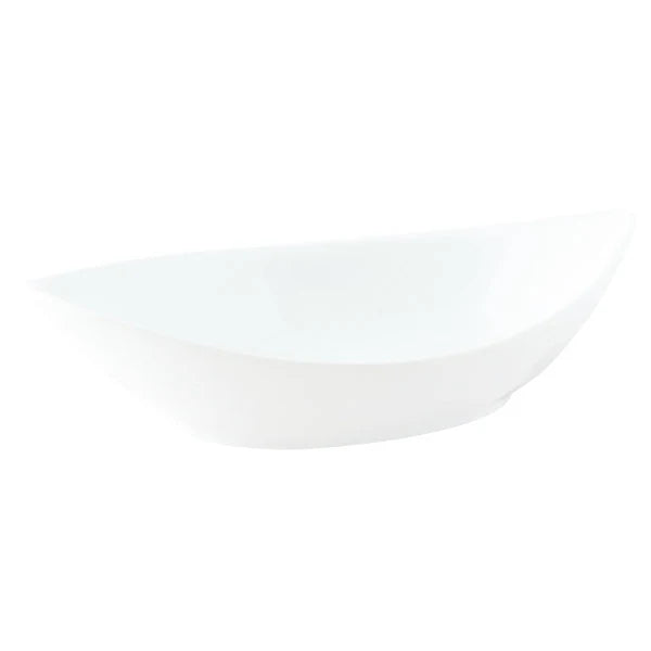 96720 - RYNER Tableware Ryner Glass Olive Shape Plate-306Mm (Set of 36)