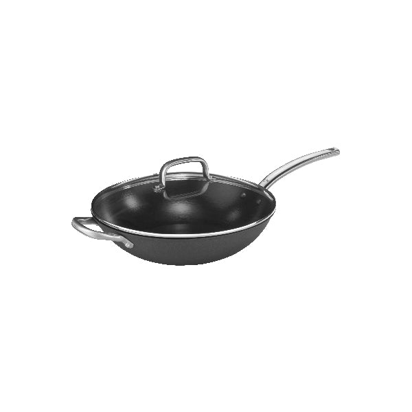 Wok-S/S Hdl, W/Lid, 8Lt 32X8Cm Ceramic Coating