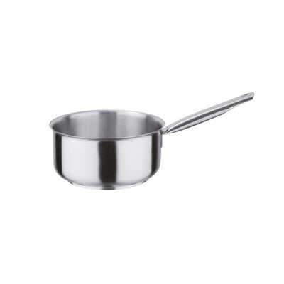 18/10 Stainless Steel Saucepan without Lid (0.7L - 5.4L | 12cm - 24cm)