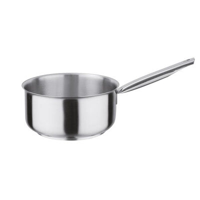 18/10 Stainless Steel Saucepan without Lid (0.7L - 5.4L | 12cm - 24cm)