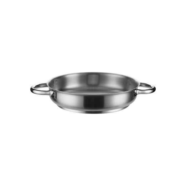 Paella Pan-18/10, No Cover, 280X60Mm/3.7Lt