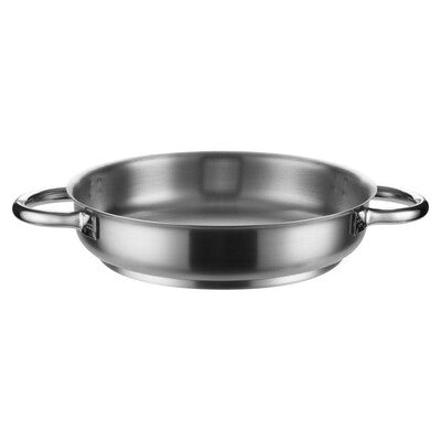 Pujadas 18/10 Stainless Steel Paella Pan without Lid (2.7L - 10L | 24cm - 40cm)