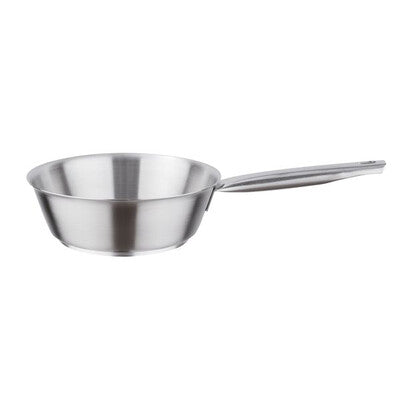 Pujadas 18/10 Stainless Steel Sauteuse Pan without Lid (1.0L - 2.7L | 16cm - 24cm)
