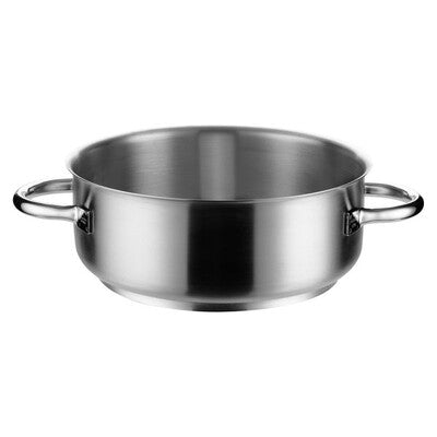 Pujadas 18/10 Stainless Steel Casserole Pot without Lid (8.4L - 27.0L | 30cm - 45cm)