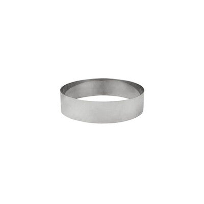 Pujadas 18/10 Stainless Steel Tart Rings