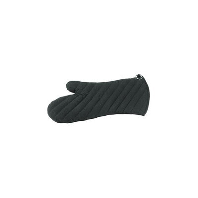 Commercial Heat Resistant Silicone Oven Mitts - Black (330mm, 380mm, 430mm)