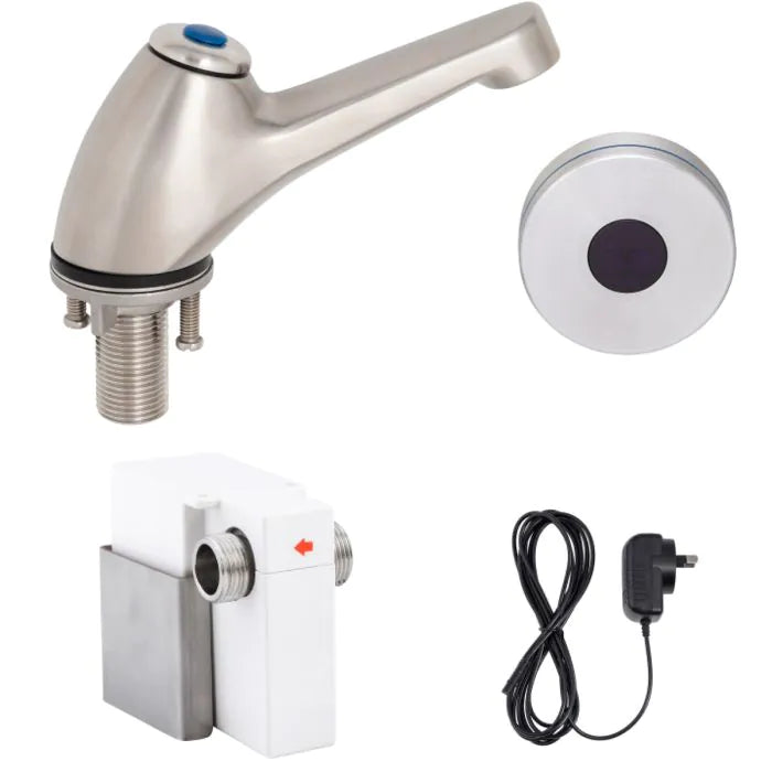 3monkeez T-3MSS-PTSM Pillar Tap with Hob-Mount Sensor I Mains Operated