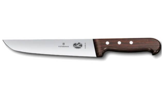Butchers Knife, Straight Edge 36cm - Wood