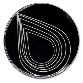 Tin Plate Teardrop Cutter Set - 6pc