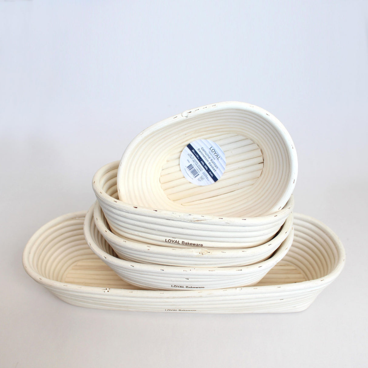 500-750g BANNETON OVAL 24x14cm