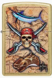 97532 - Zippo Nautical Tattoo Design