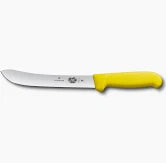 Butchers Knife, Heavy Stiff 18cm - Yellow
